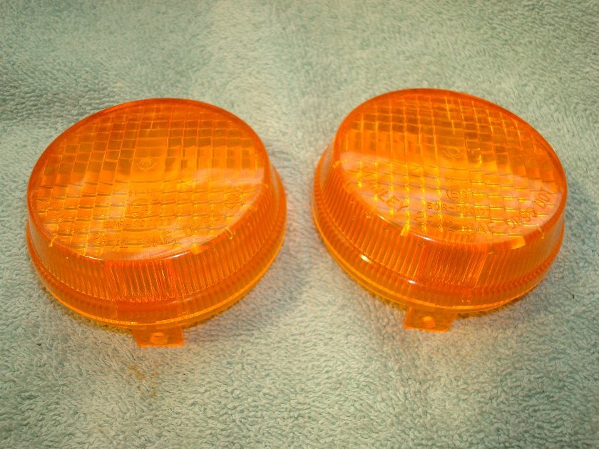 Goldwing VALKYRIE 97 to 02 Stock signal light lens: set of two