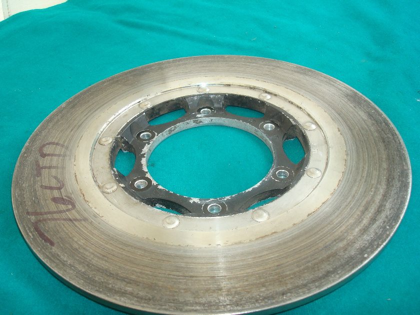 Goldwing GL1000 75 to 77 Rear brake rotor: near factory thickness.