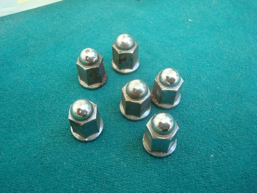 Goldwing GL1500 88 to 00 Exhaust header nuts SET of 6 for all