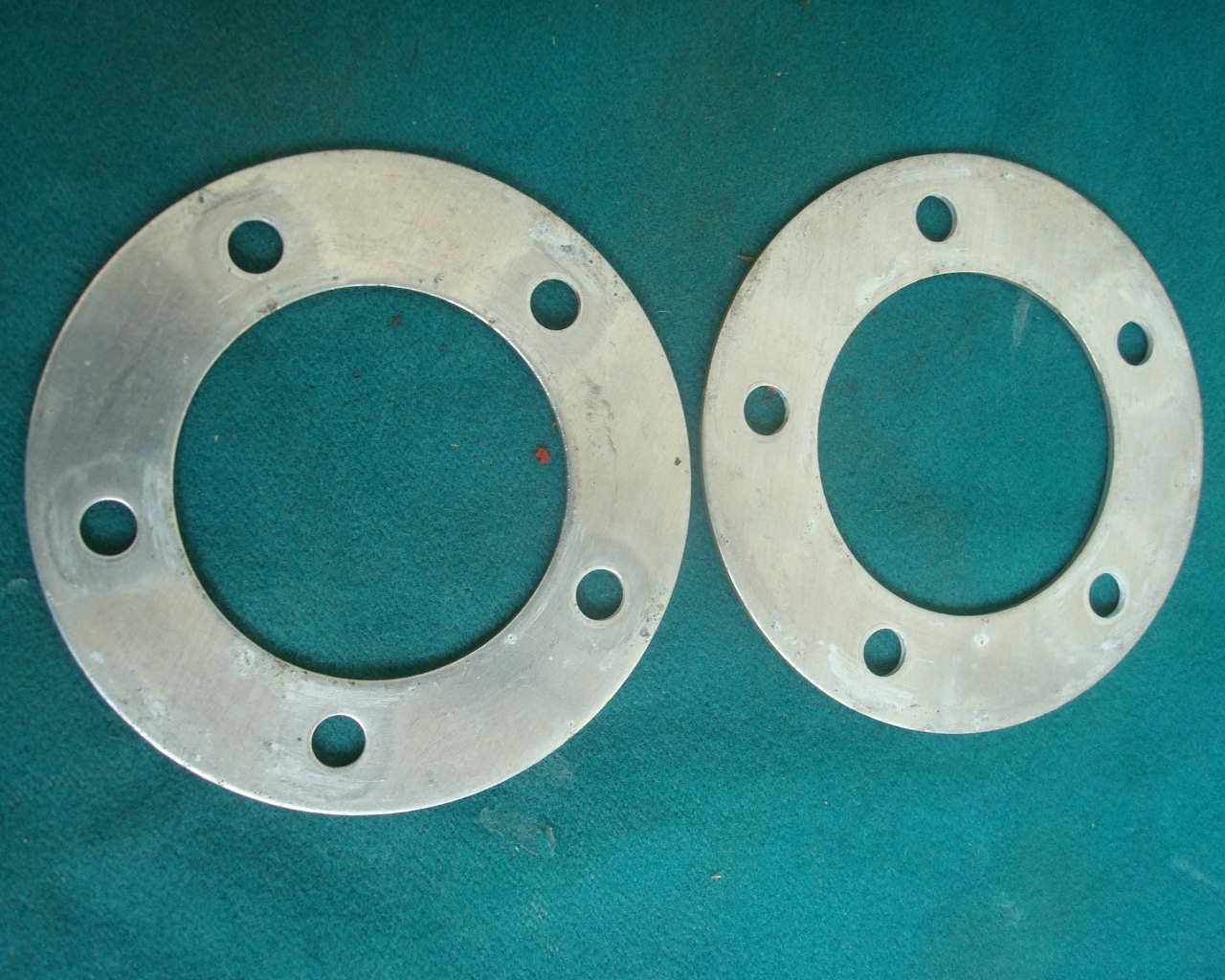Goldwing GL1100 1983 SET: Front wheel spacers for Aspencade, 1983
