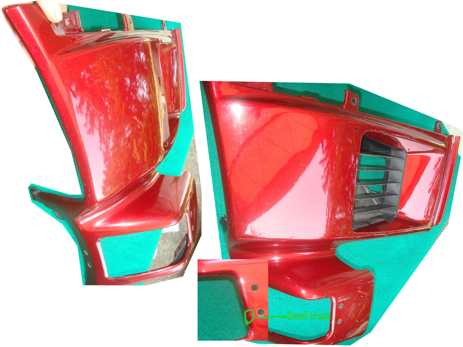 Goldwing GL1500 92 to 2000 Cowl Left (Lower) Spectra Red R176 64290-MN5-000ZM