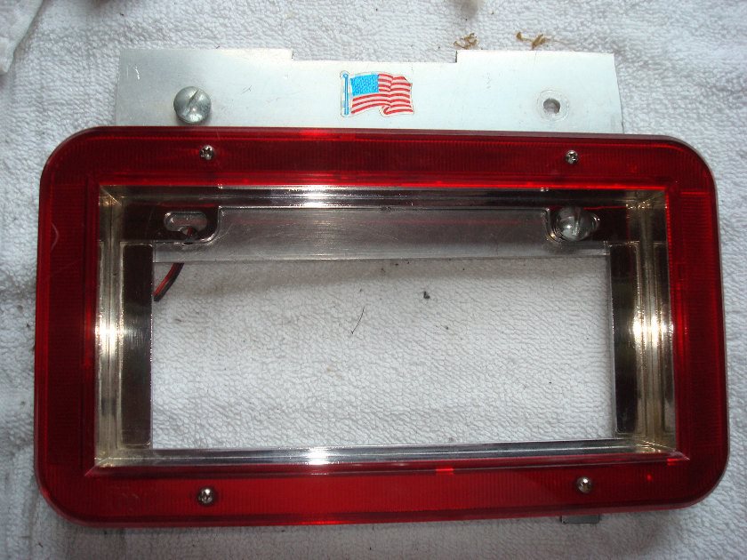 1500C or CT all  rear license plate holder LED surround