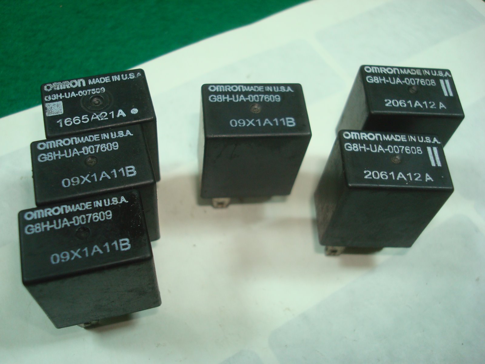 Goldwing GL1800 01 to 17 Main Power Relays Bag of 6 mixed # 3