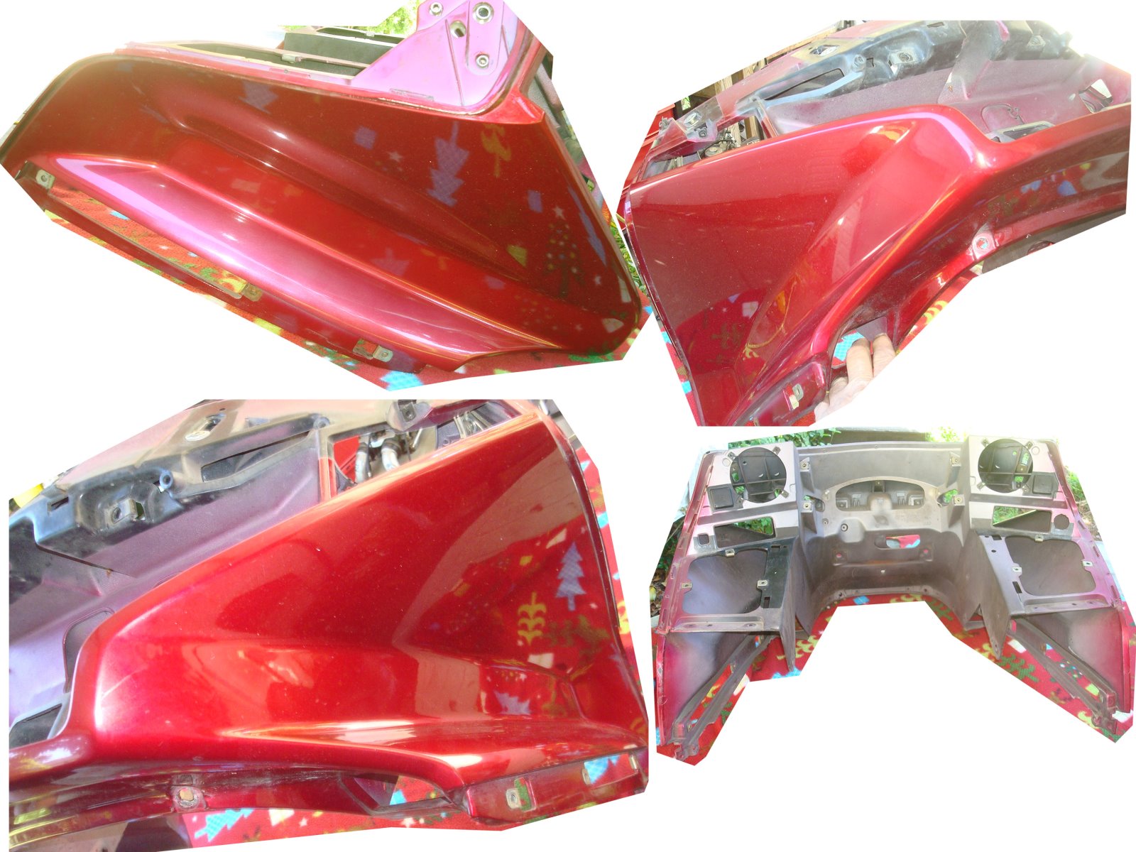 Goldwing GL1500 92 to 00 FAIRING R176C SPECTRA RED 64200-MT8-000ZF