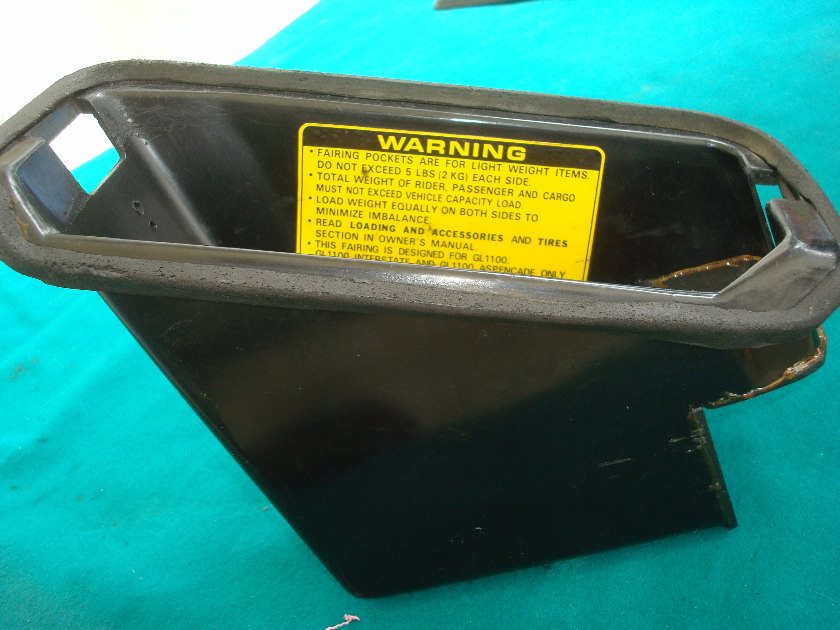 Goldwing GL1100 81 to 83 Custom Right hand fairing pocket