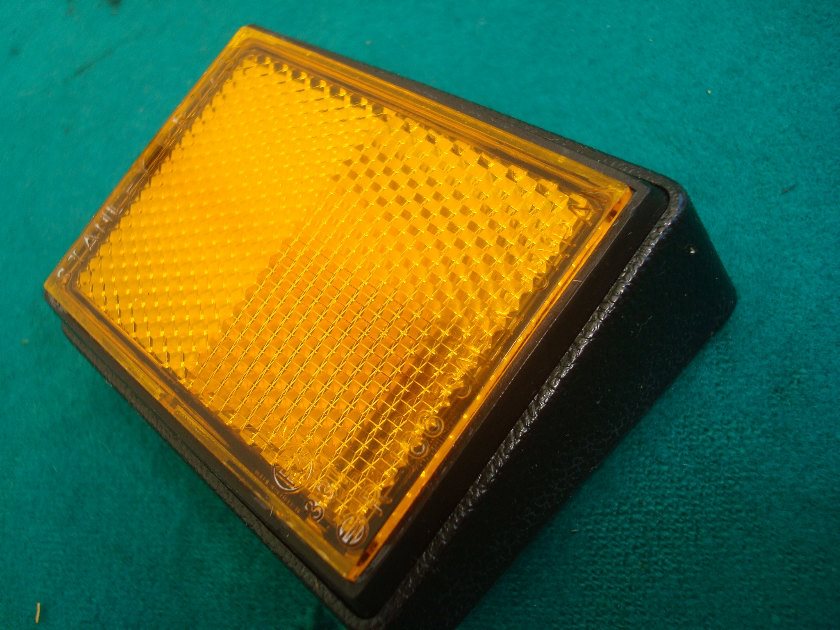 Goldwing GL1100 80 to 83 Fairing reflector and mount LEFT (#2)