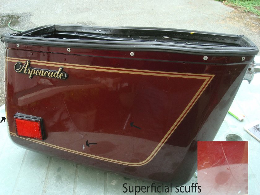Goldwing GL1100 83 Right hand Aspencade saddlebag