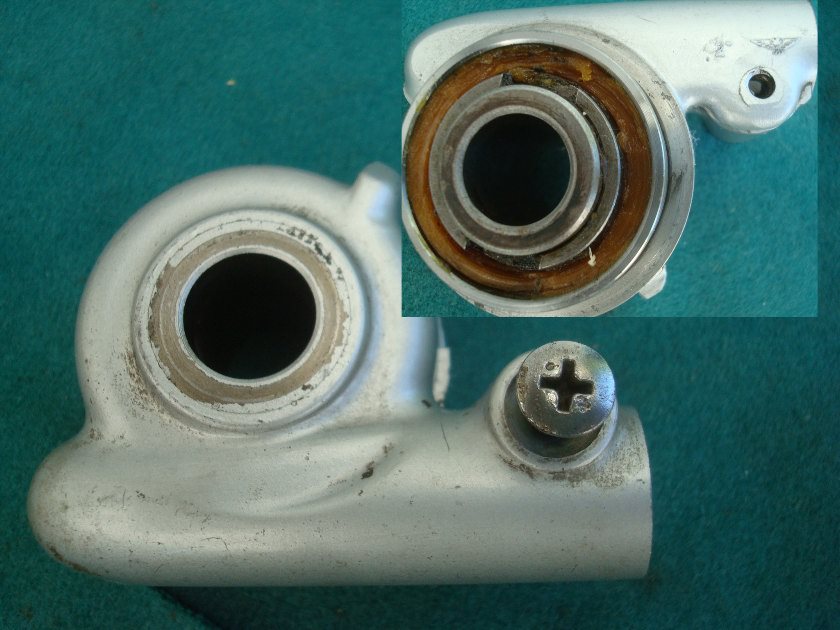 Goldwing GL1000 78 to 79 Speedometer drive gear & housing