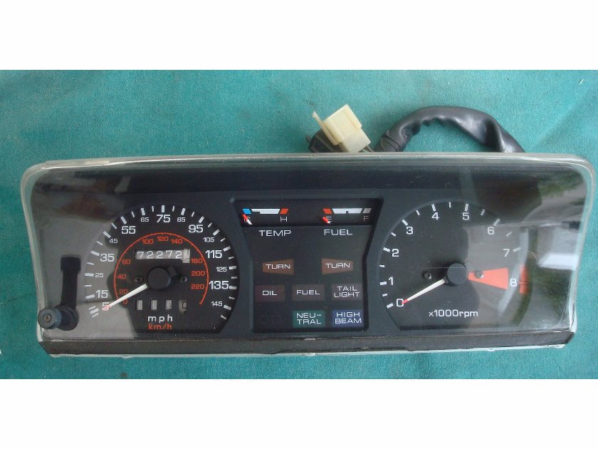 Goldwing GL1200 84 to 86 Gauges Meter Assembly