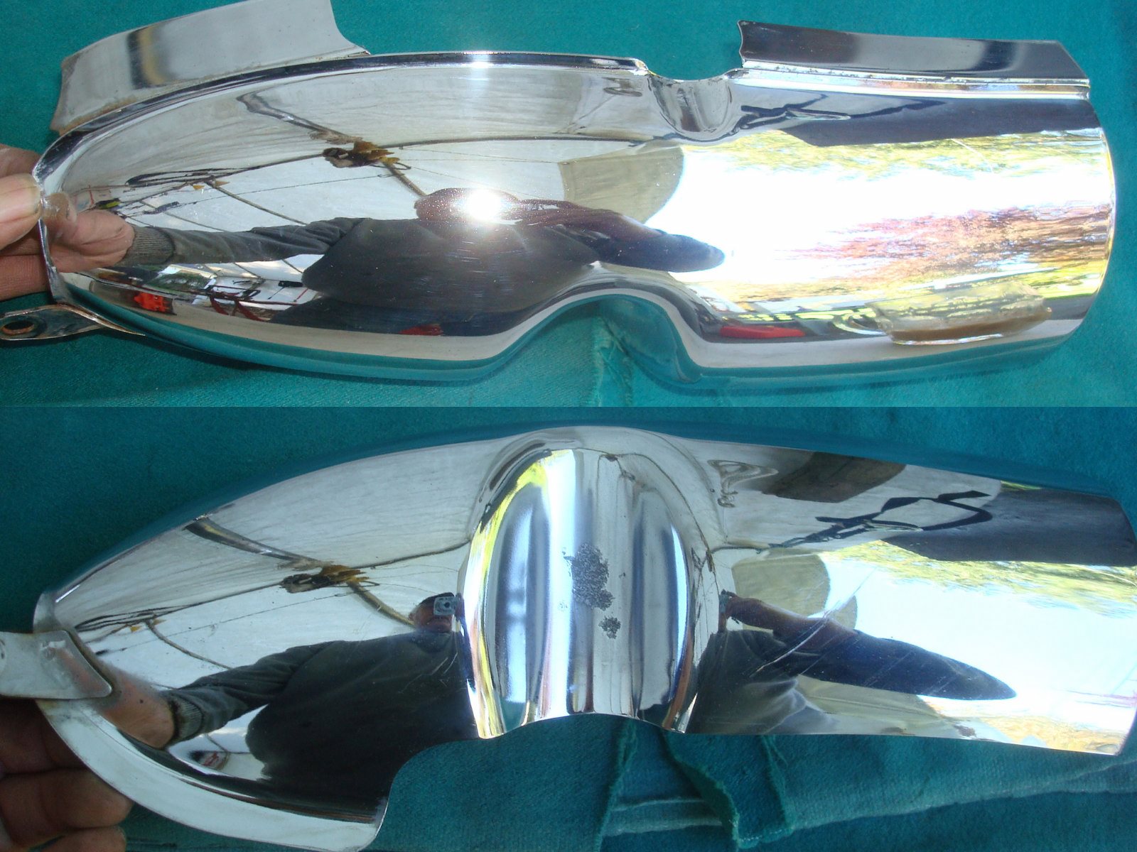 Goldwing GL1800 01 to 10 Left side front muffler shield