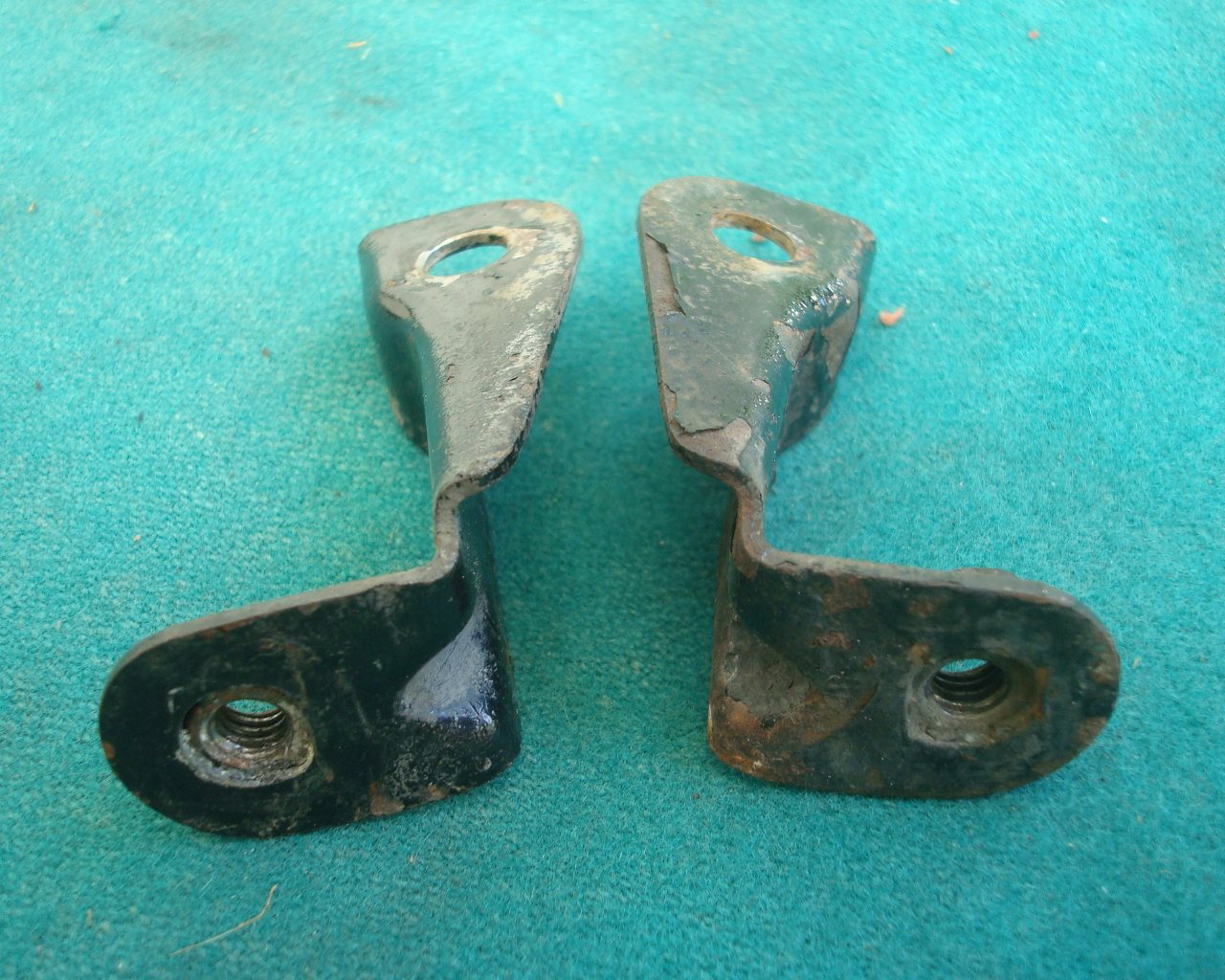Goldwing GL1100 80 to 83 Fairing lower mounts brackets