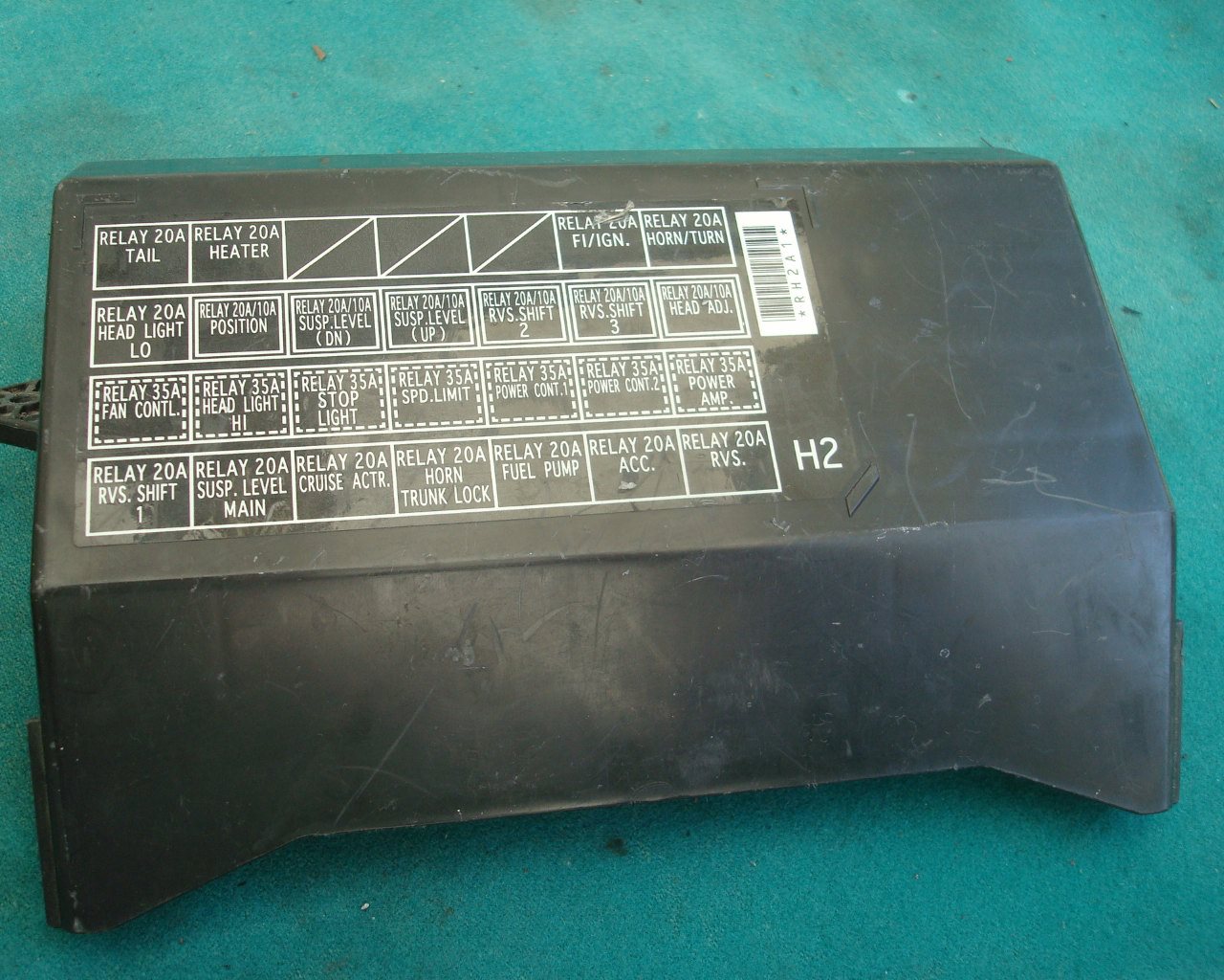 Goldwing GL1800 01 to 10 Relay blocks cover