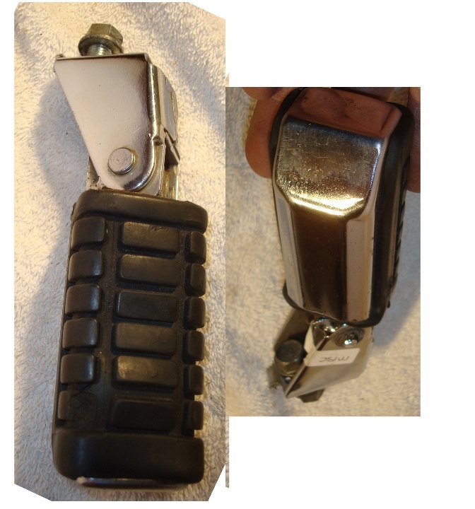Goldwing GL1100 83 Aspencade passenger footpeg left