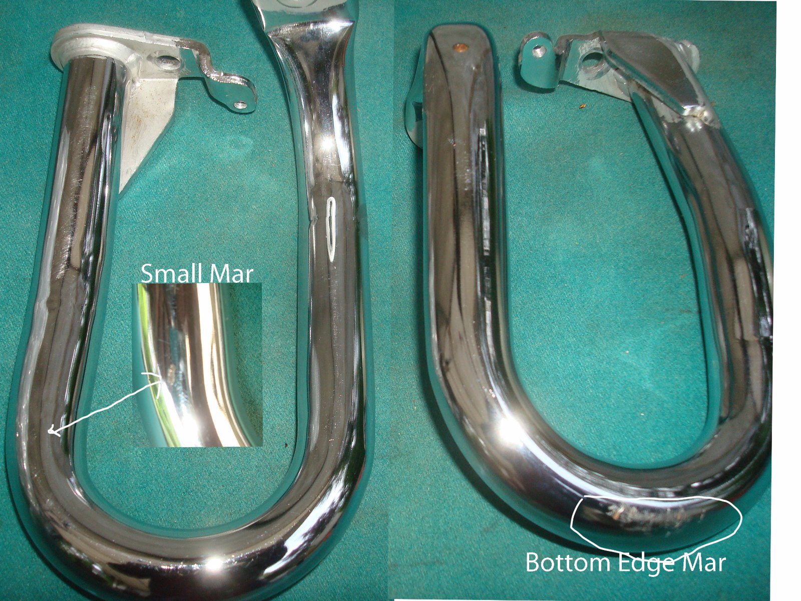 Goldwing GL1800 01 to 10 PIPE, L. SADDLEBAG GUARD (2R) 84140-MCA-S40