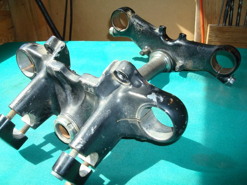 Goldwing GL1000 75 76 77 triple tree and yoke (years thru 87 Available)