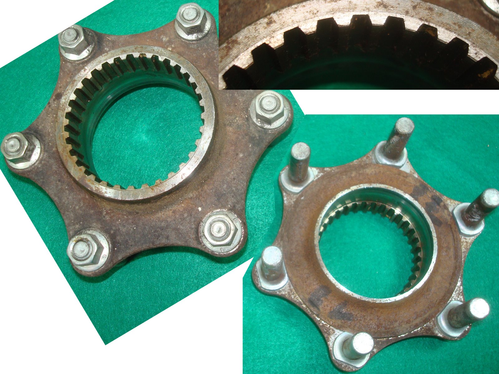 Goldwing GL1000 75 to 79 FLANGE, FINAL DRIVEN 42610-371-000 42615-371-000