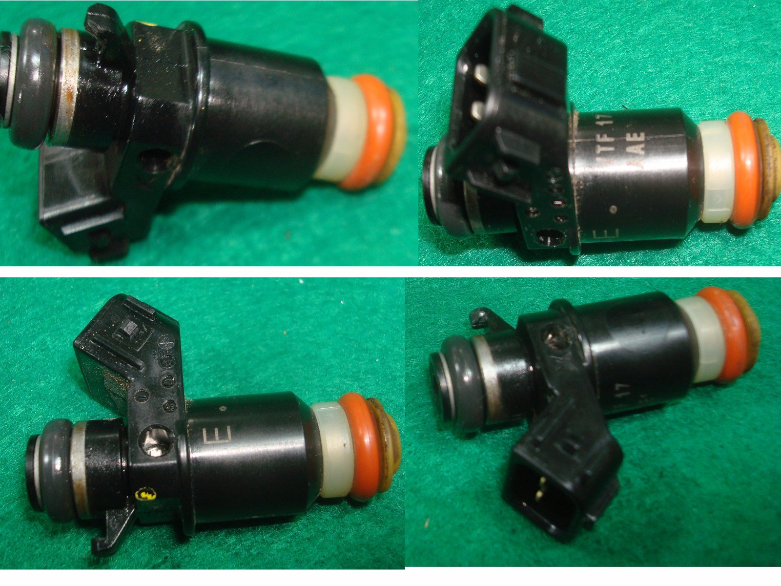 Goldwing GL1800 01 to 17 A, B, C A B C INJECTOR ASSY., FUEL #4 16450-MCA-013