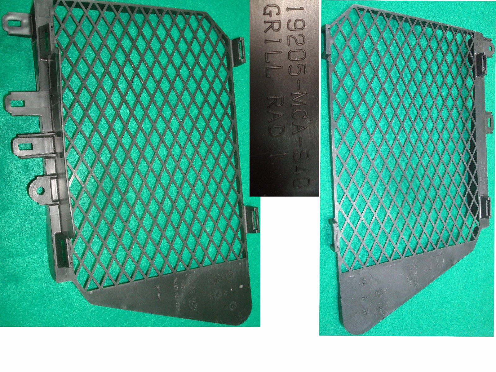 Goldwing GL1800 12 to 17 GRILLE, L. RADIATOR 19205-MCA-S40
