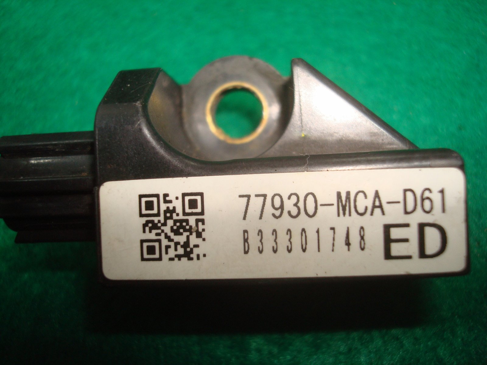 Goldwing GL1800 07 to '16 #2 Air Bag Sensor 77930-MCA-D61