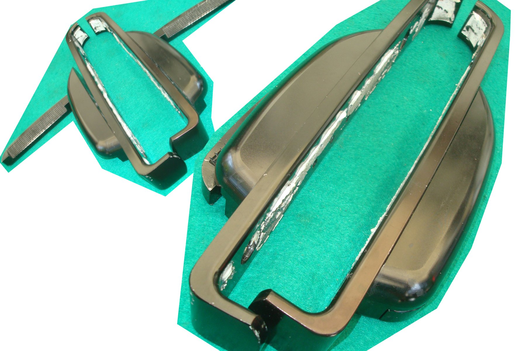 Goldwing GL1800 01 to 17 Aero Peg style Flip-Out Highway Pegs