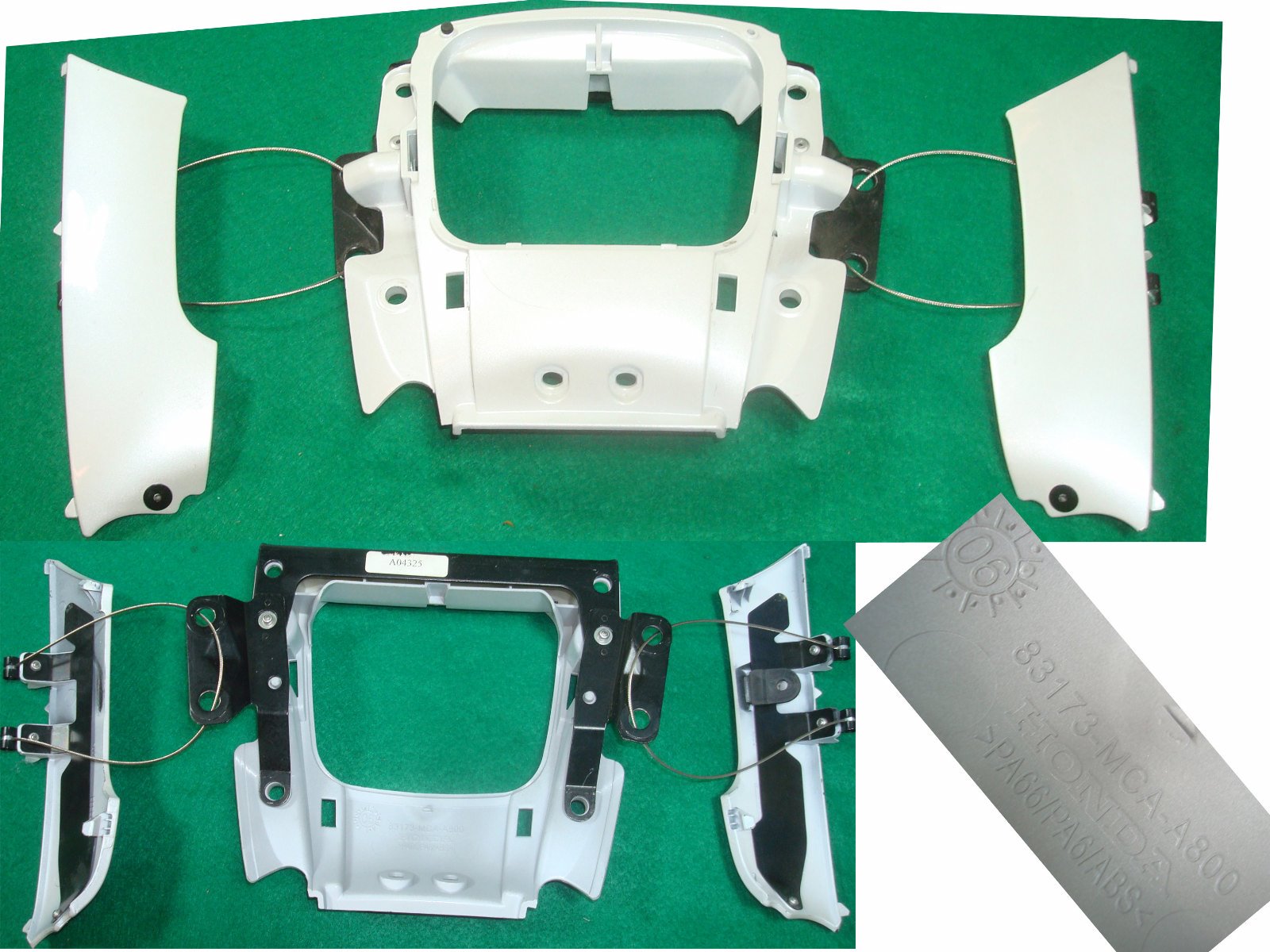 Goldwing GL1800 12 to 17 SHELTER, CENTER TOP 83173-MCA-S40ZC