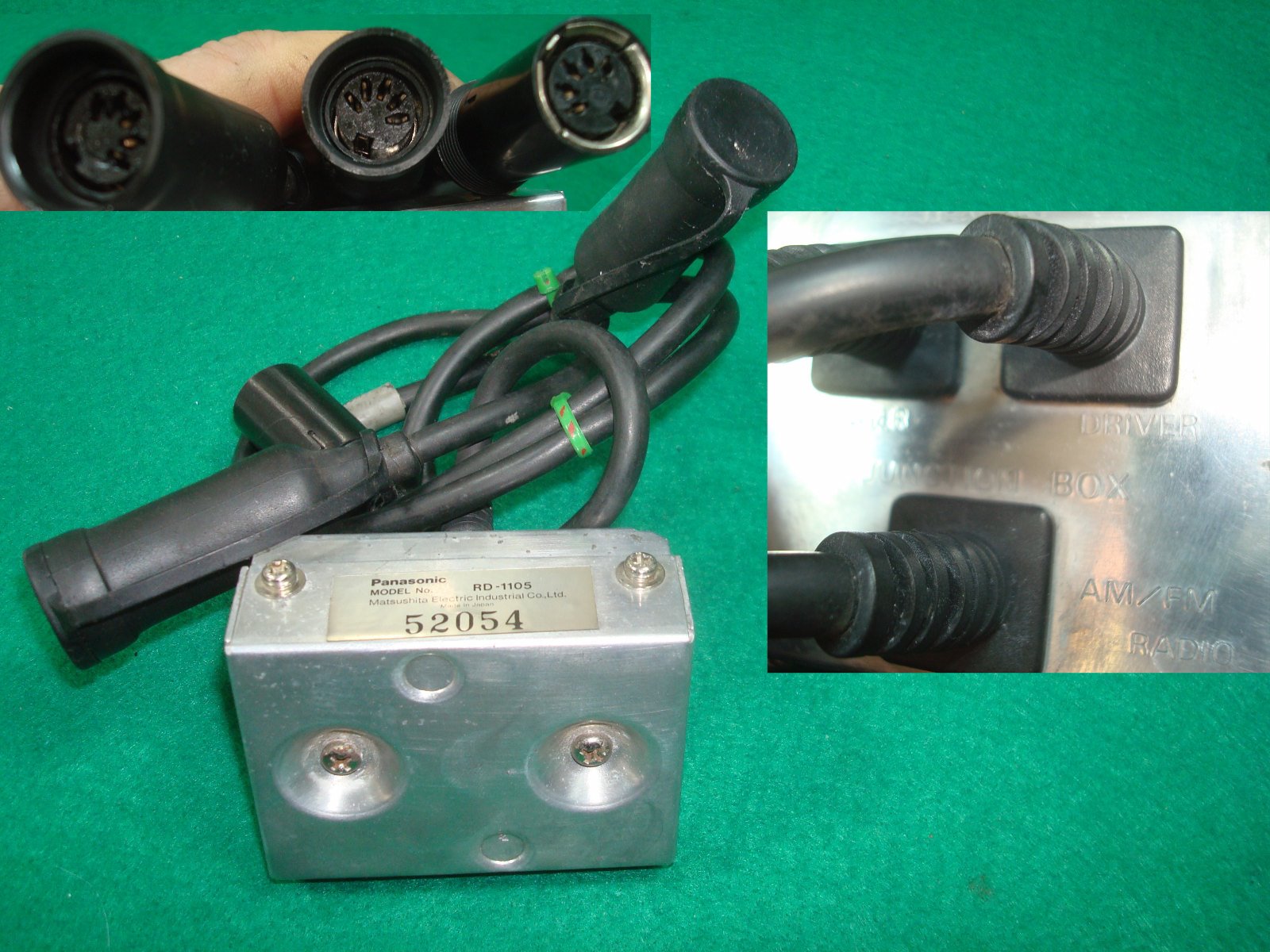 Goldwing GL1200 84 to 87 Headset connector Junction box RD-1156