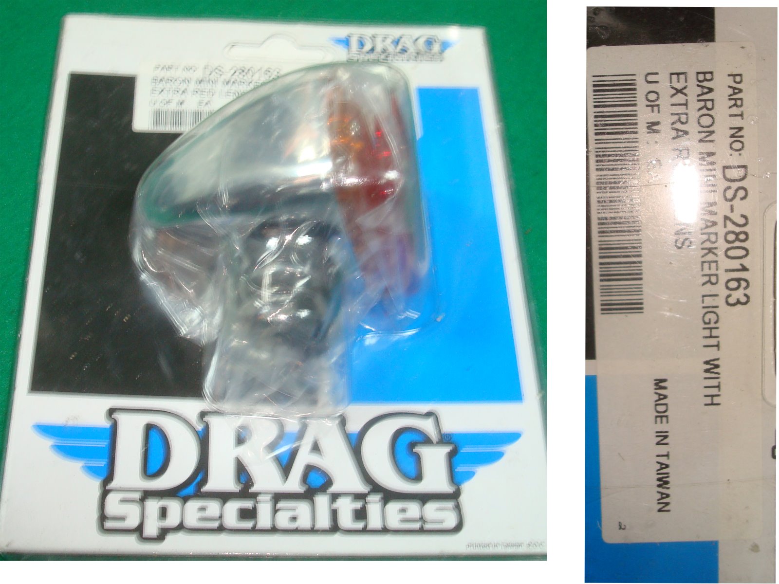 Goldwing GL1000, 11, 12,15 75 to 00 Baron Mini marker light DS-280163 DS-280163