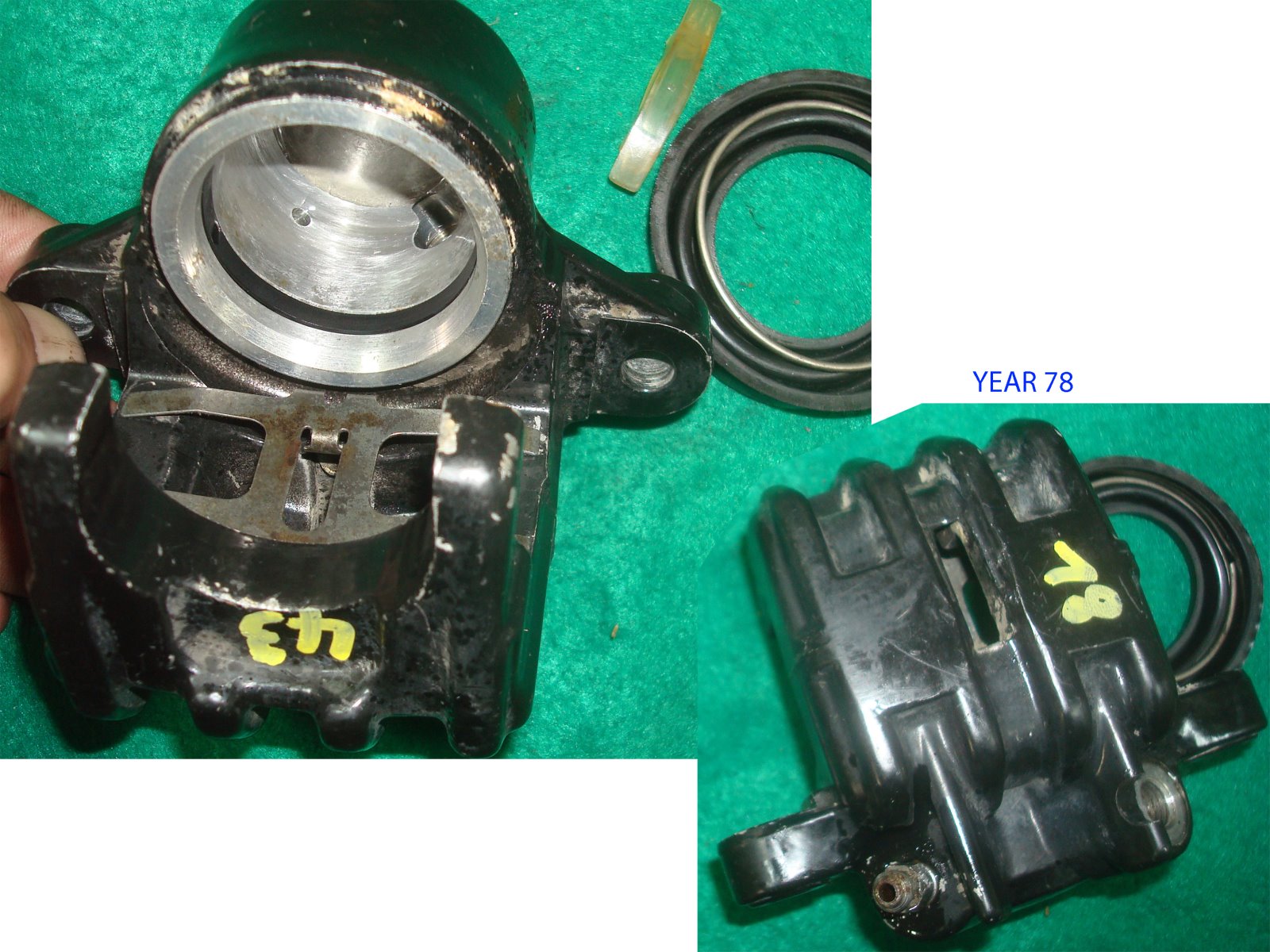 Goldwing GL1000 78 Caliper Left #43 45100-410-016