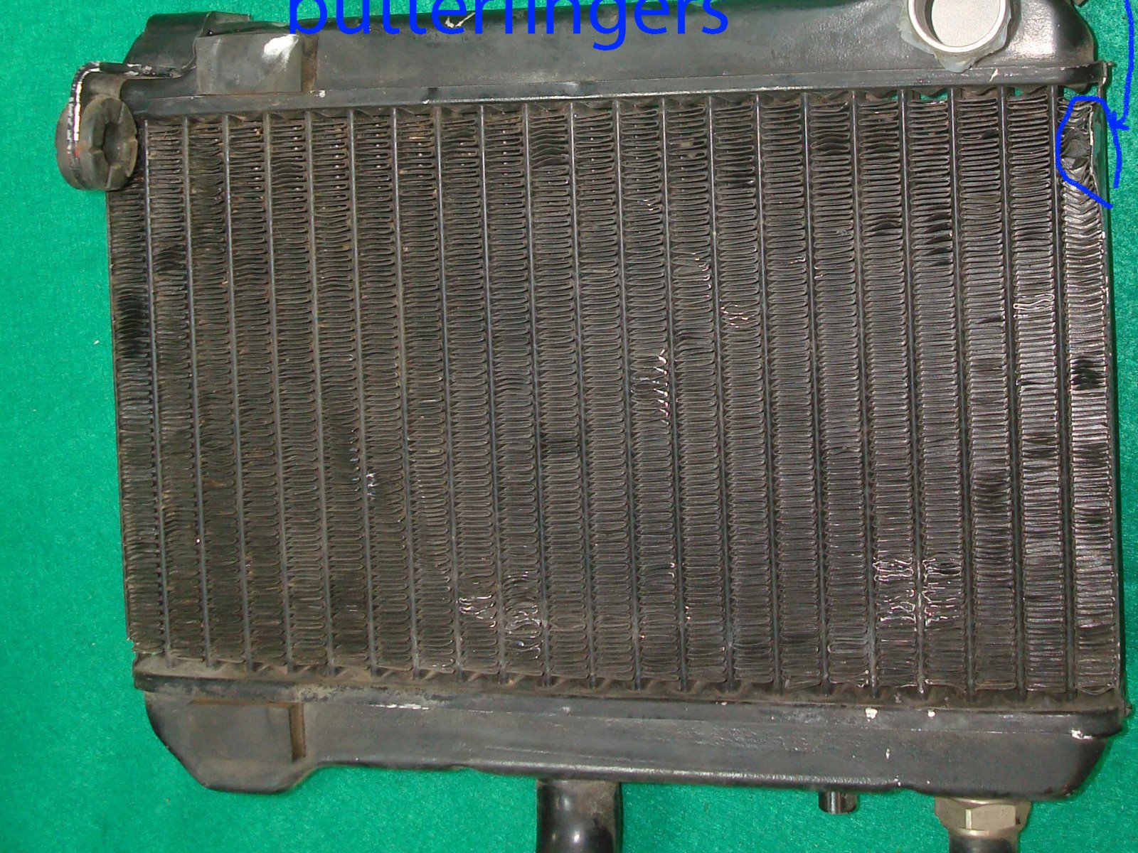 Goldwing GL1500 92 to 00 RADIATOR, L. (TOYO) 19060-MAM-003