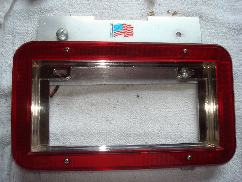 Honda Valkyrie 1500C,CT all  rear license plate holder LED surround