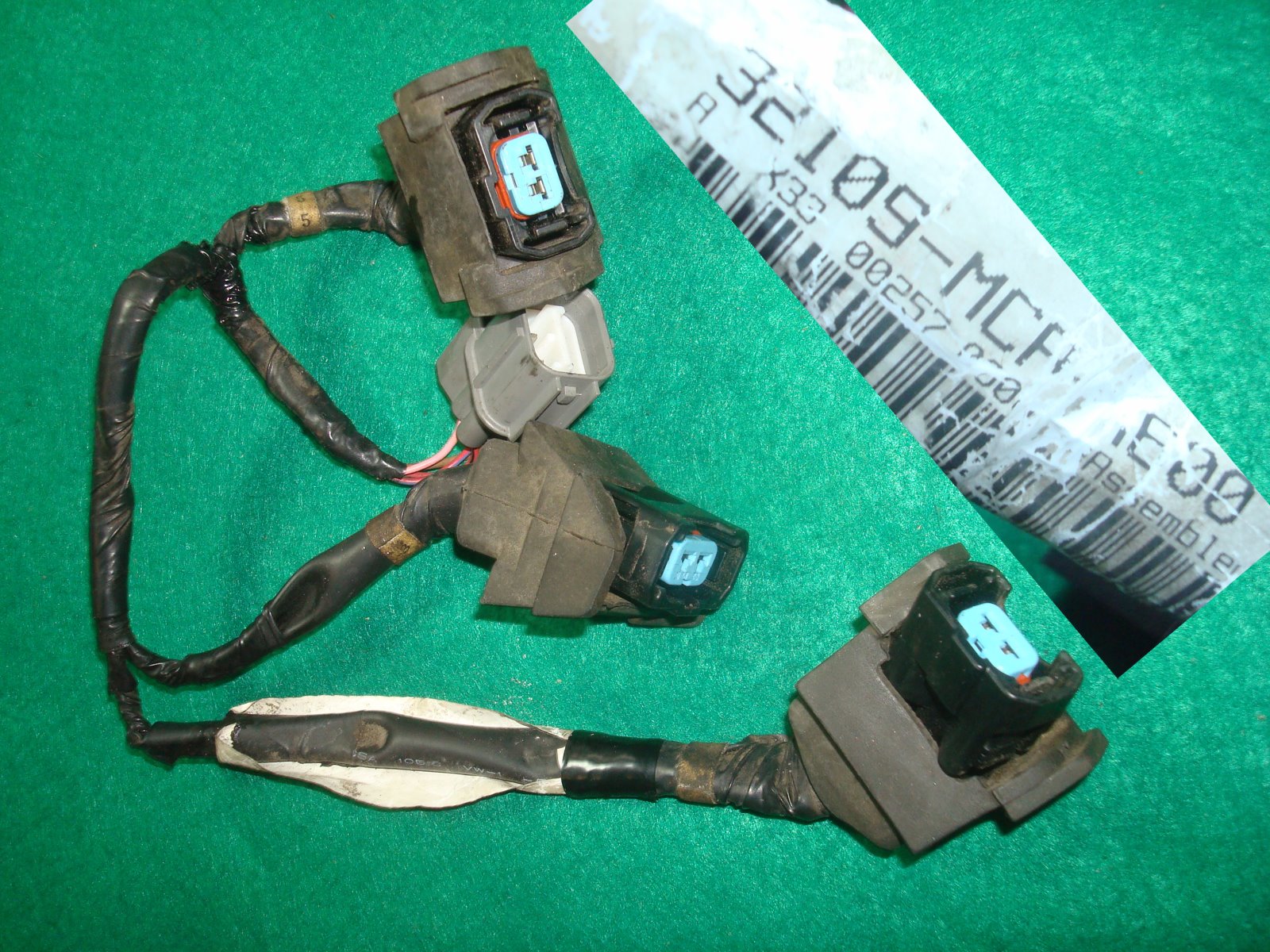 Goldwing GL1800 01 to 05 SUB-HARNESS, R. INJECTOR 32109-MCA-000