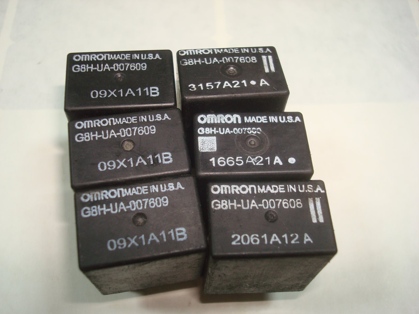 Goldwing GL1800 01 to 17 Main Power Relays : Bag of 6 mixed 2