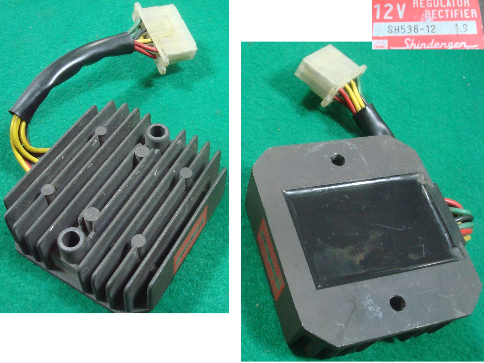 Goldwing GL1100, 1200 80 to 87 RECTIFIER ASSY., REGULATE 31600-MG9-010