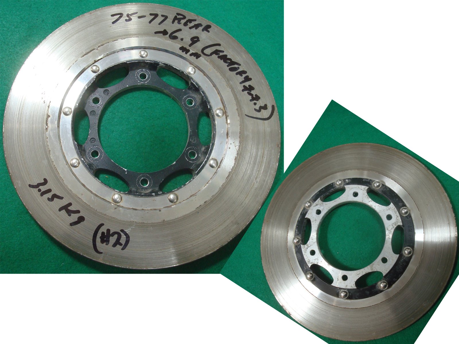 Goldwing GL1000 75 to79 DISK RR BRAKE 2 43120-371-000