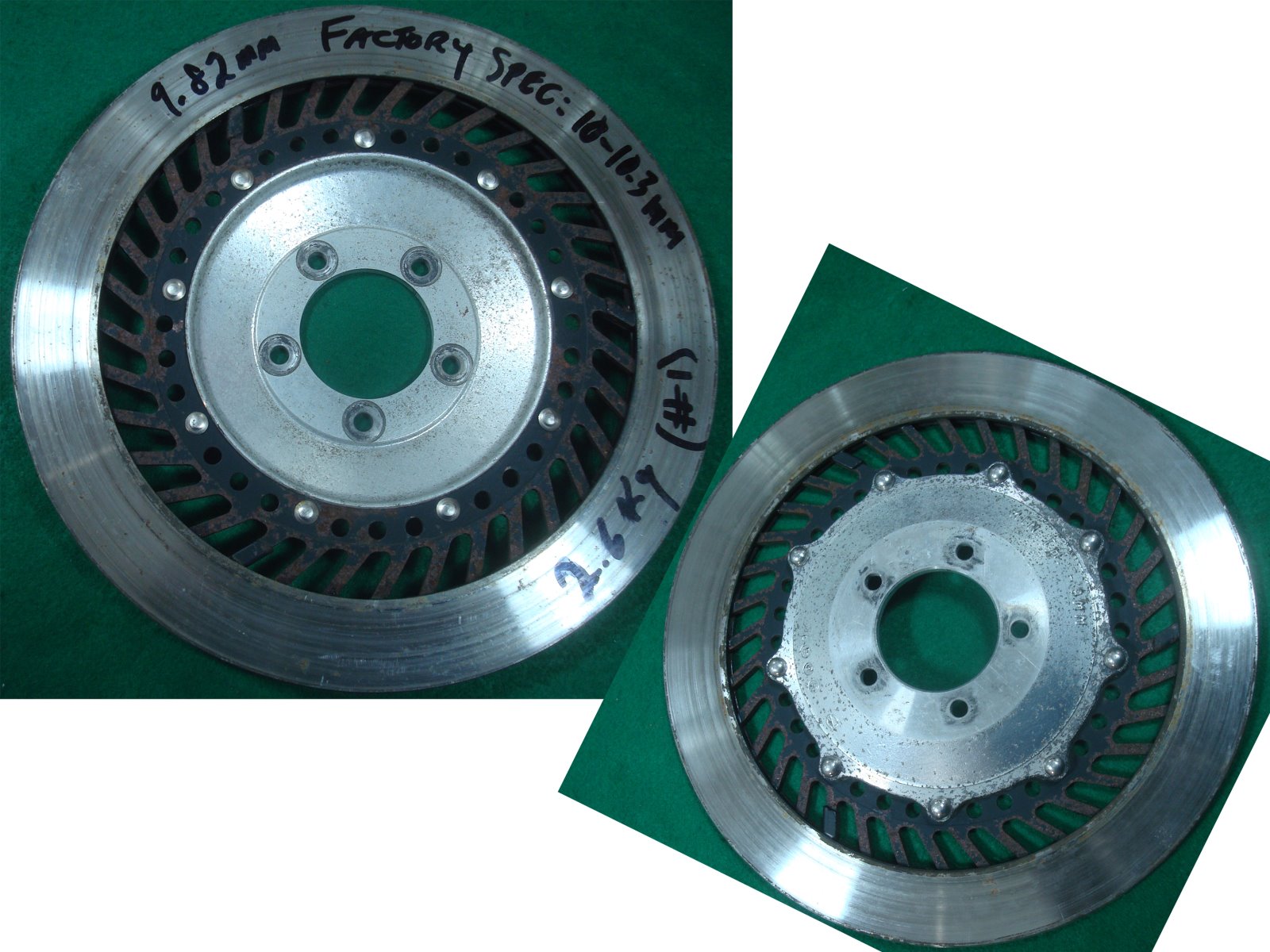Goldwing GL1100 83 DISK, L. FR. BRAKE, Aspencade Vented 45220-MB9-950