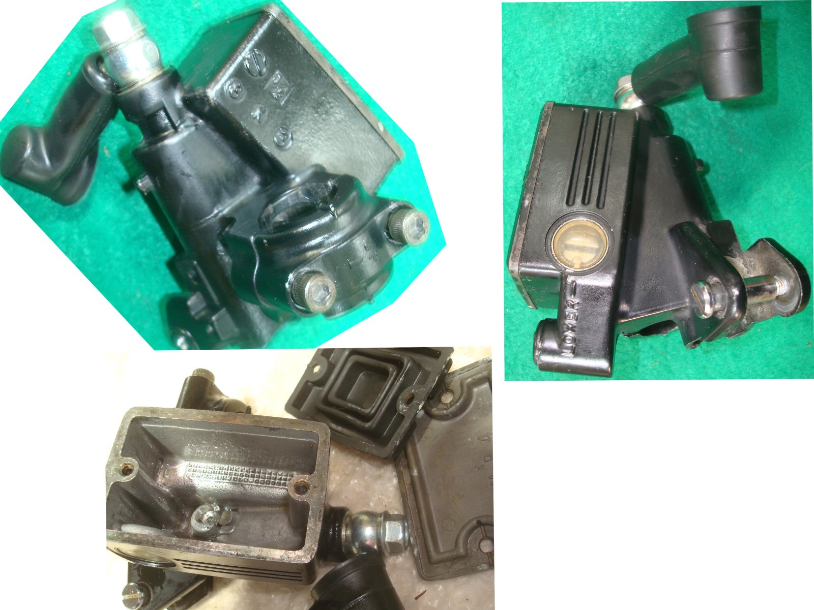 Goldwing GL1200 84 to 87 MASTER CYLINDER ASSY., FR. BRAKE 45500-MG9-771