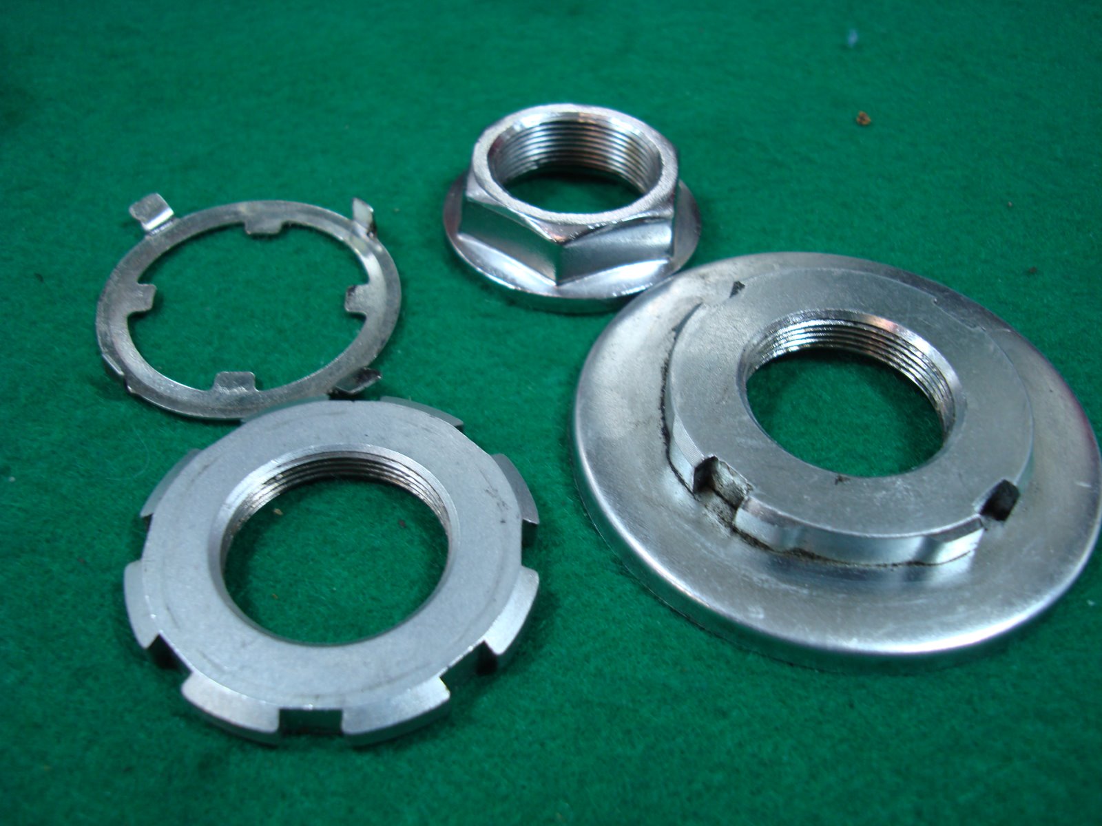 Goldwing GL1800 01 to 10 Steering stem, Bridge fastener SET 90304-MJ4-670