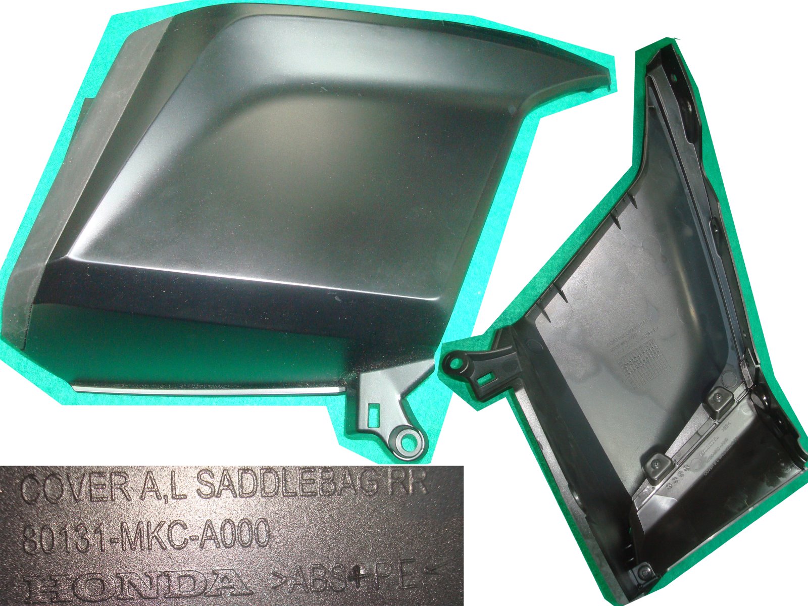 Goldwing GL1800 '18 to '23 COVER A, L. RR. SADDLEBAG (TYPE5) 80130-MKC-A00ZB