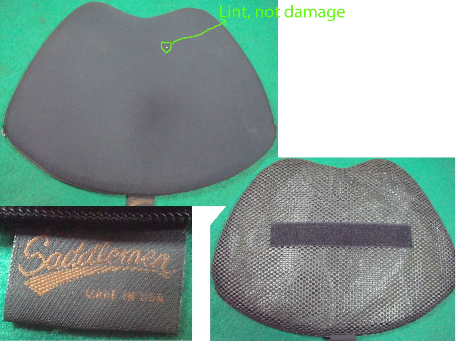 Goldwing GL1800 01 to 23 Saddlemen Seat Gel Pack Large Cruiser