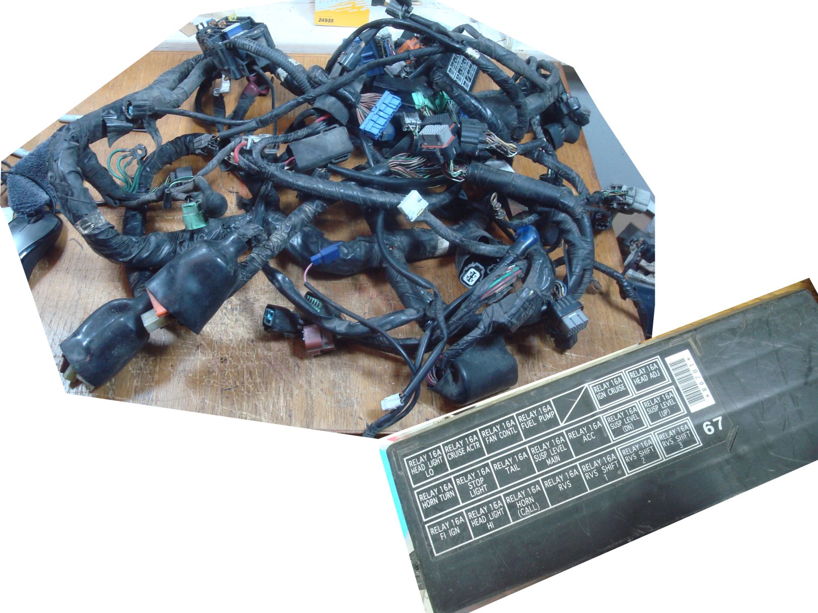 Goldwing GL1800 2002 Wire Harness Main 32100-MCA-751