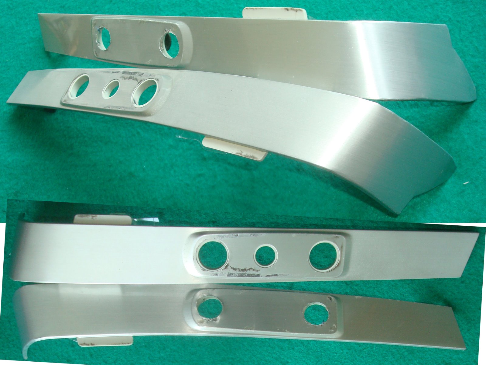 Goldwing GL1500 88 to 94 GARNISH, L and R TRUNK 81146-MN5-000 81147-MN5-000