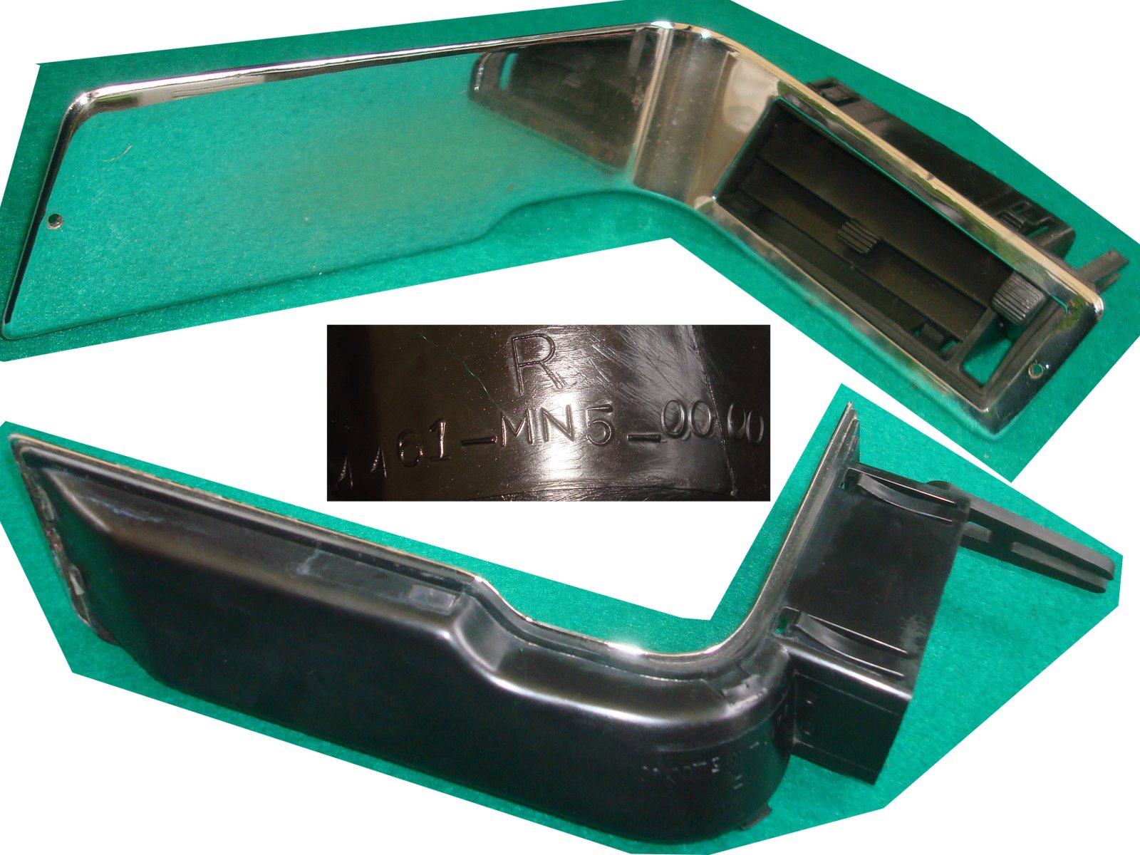 Goldwing GL1500 88 to 00 Outlet Assembly L. Hot Air 64470-MN5-000