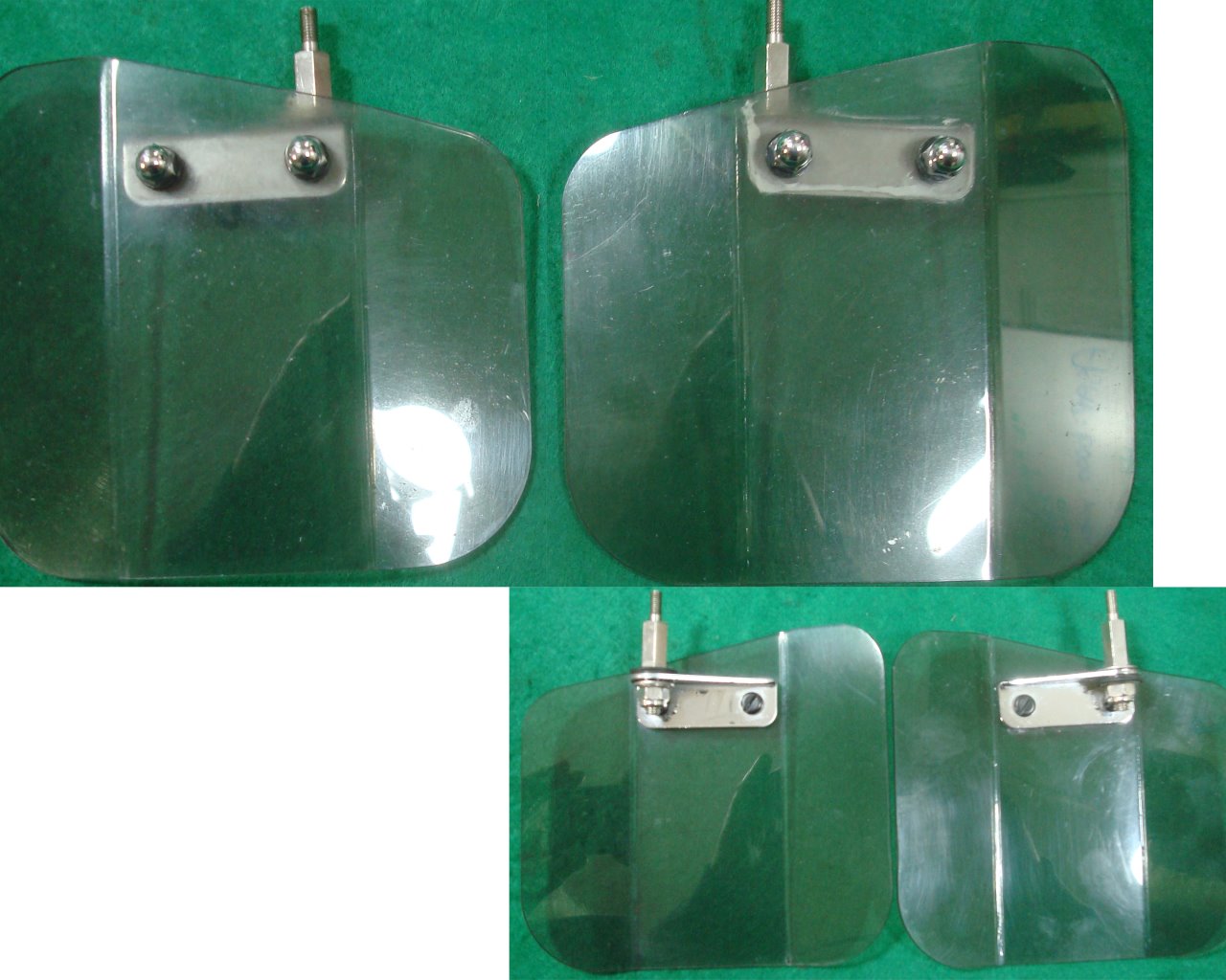 Goldwing GL1800 01 to 17 Adjustible mirror mount Air Wings