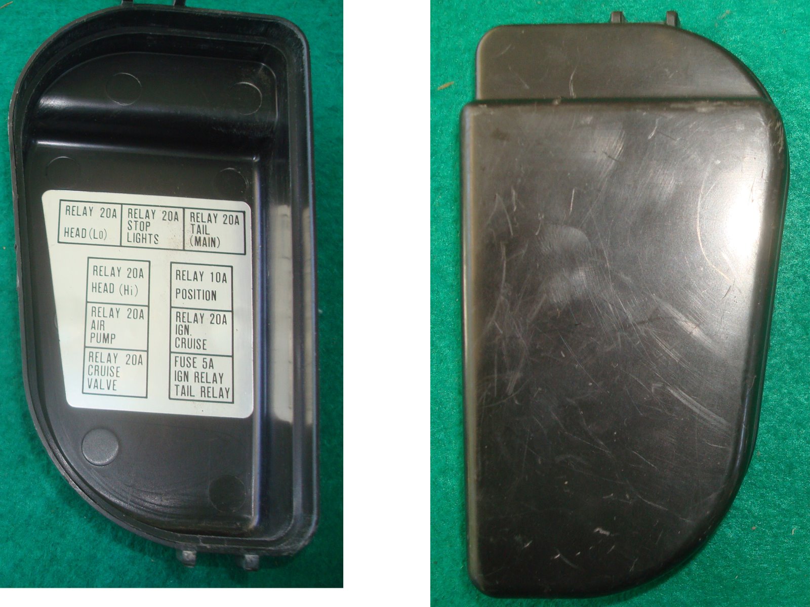 Goldwing GL1500 88 to 92 Fuse and Relay box cover 38206-MT2-000
