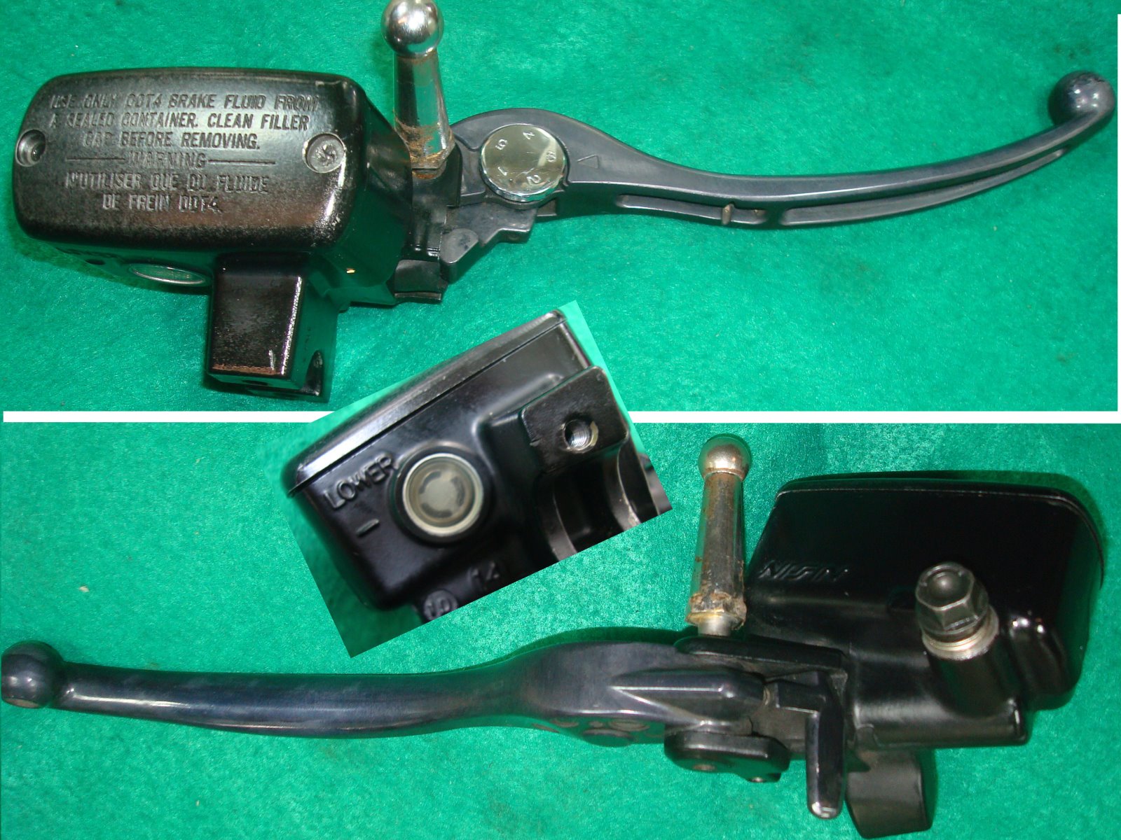 Goldwing GL1800 01 to 17 Brake master, Front, assembly
