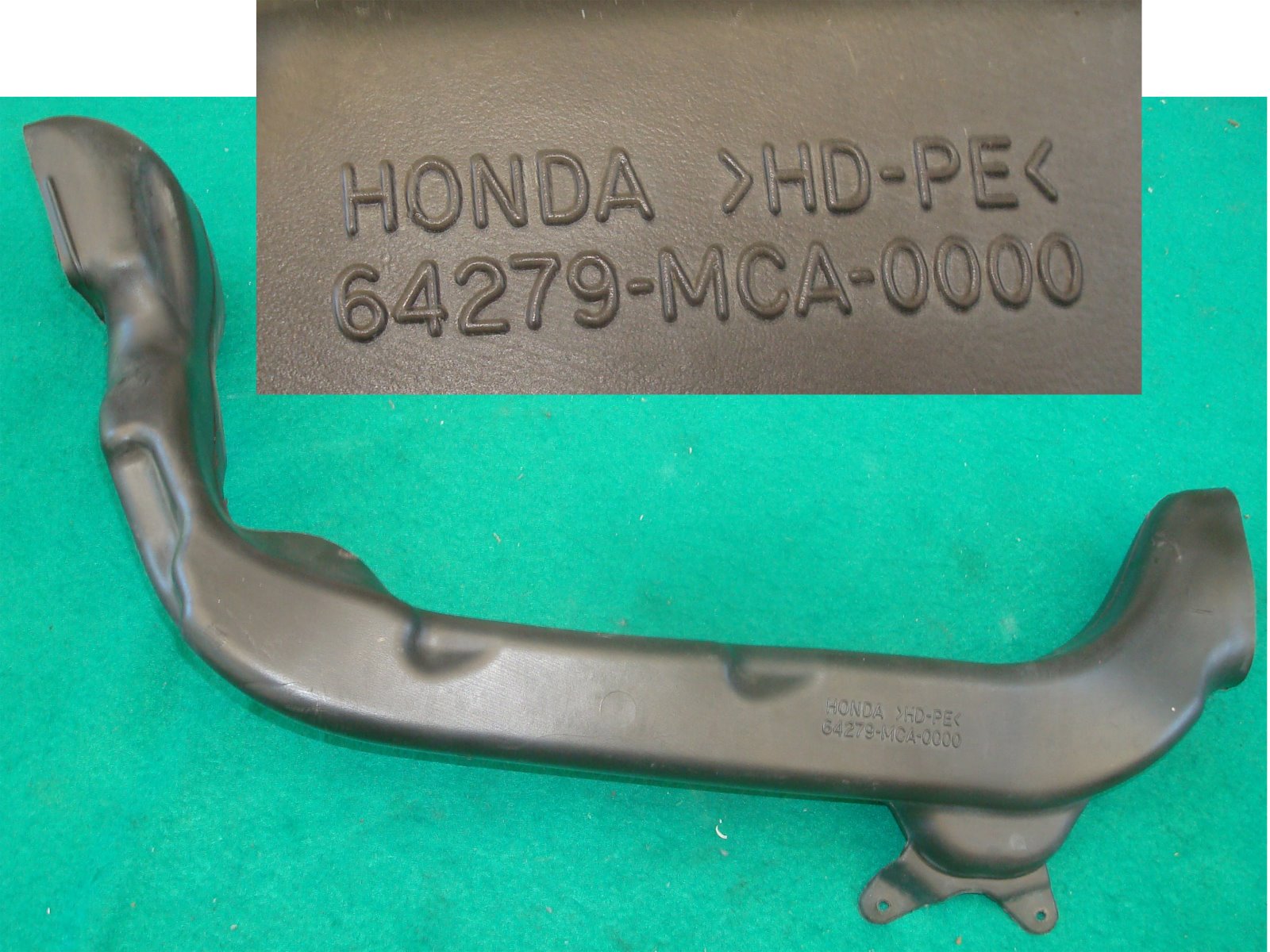 Goldwing GL1800 01 to 05 Duct, L Air Lower 64279-MCA-000