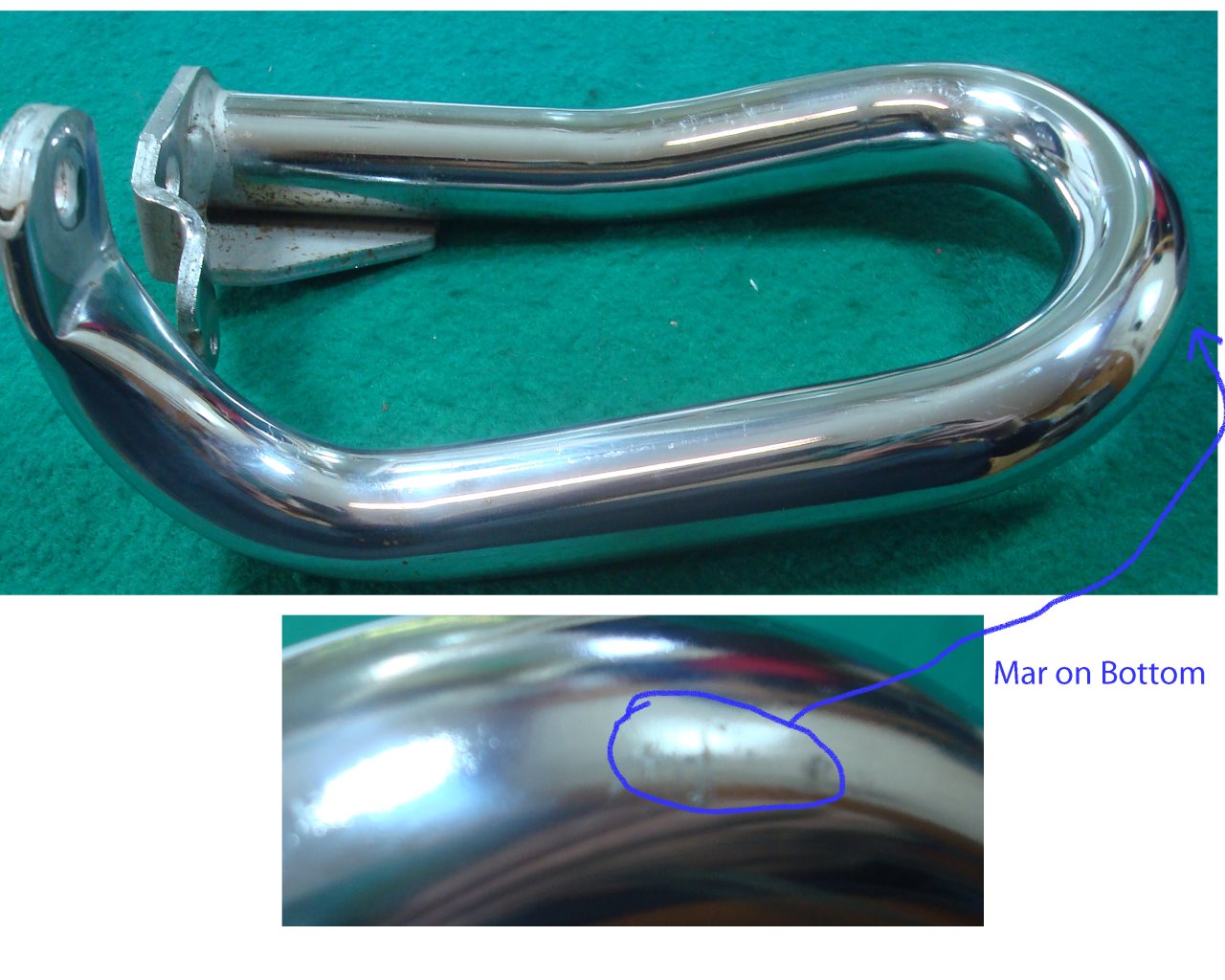 Goldwing GL1800 01 to 17 PIPE, R. SADDLEBAG GUARD 84130-MCA-S40