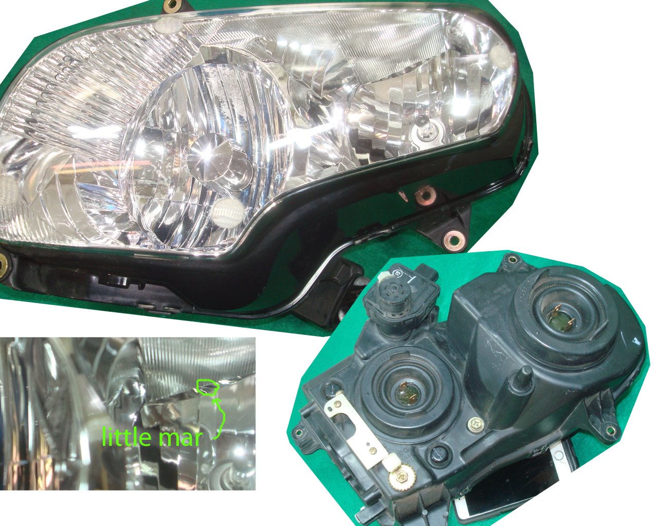 Goldwing GL1800 01 to 17 HEADLIGHT ASSY L 33150-MCA-671