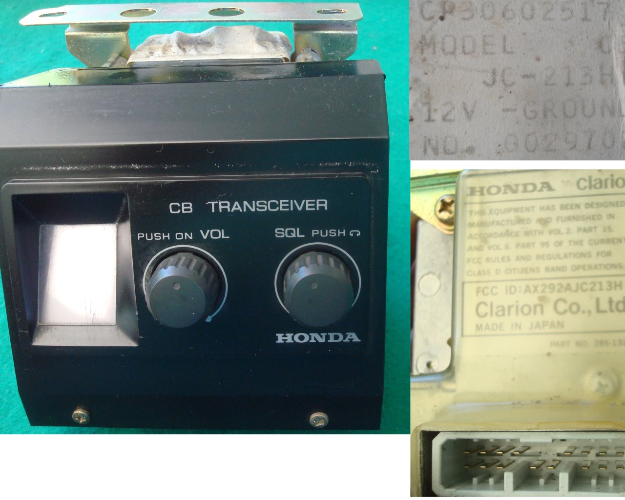 Goldwing GL1500 88 to 00 CB Transceiver Unit 39250-MZ3-770