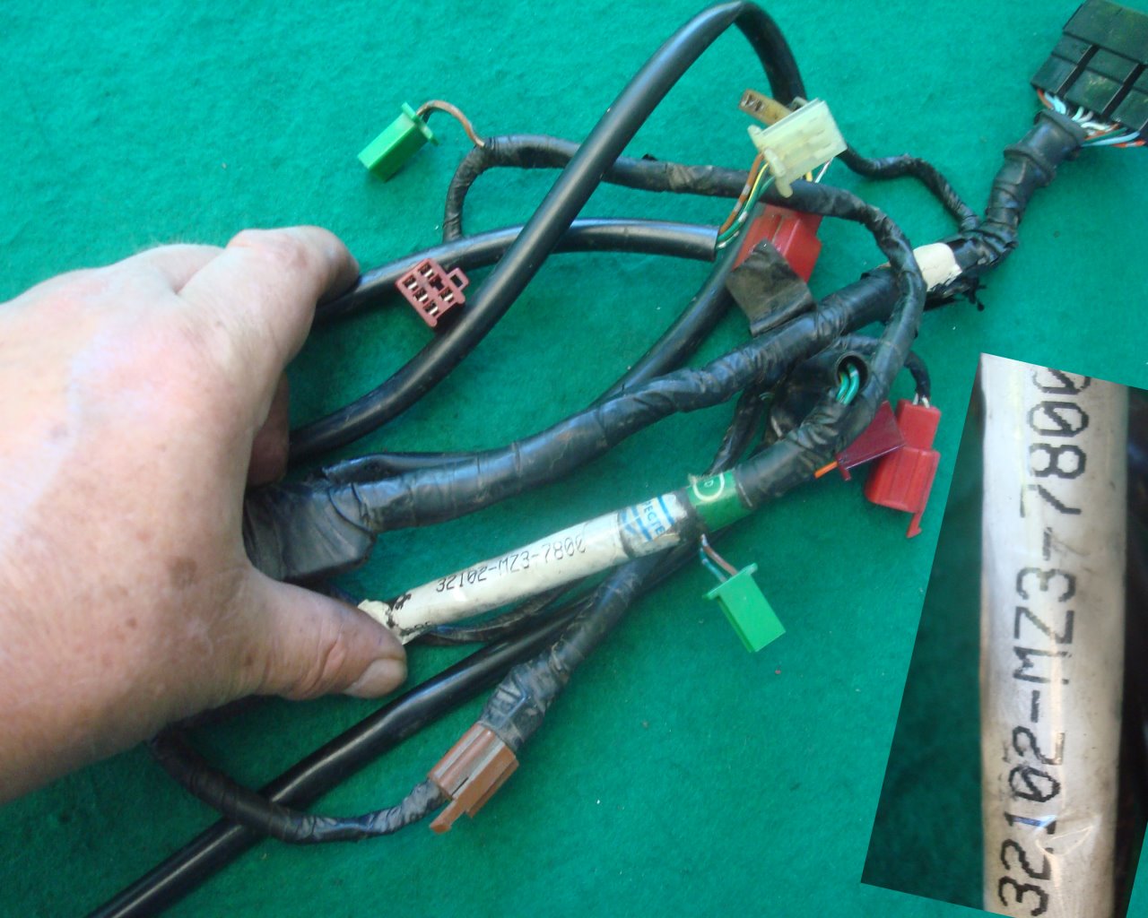 Goldwing GL1500 93 to 00 Sub Harness, Rear 32102-MZ3-780